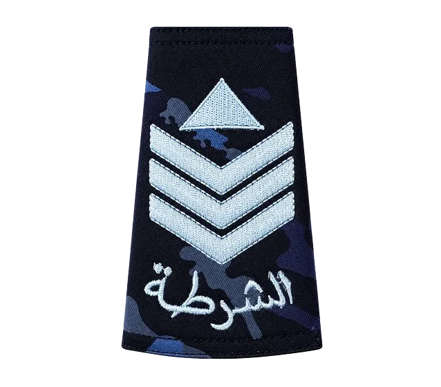 Blue-black camo rank &mdash; 1st. Sergeant