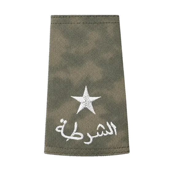 Desert camo rank &mdash; Lieutenant