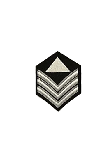 Ceremonial rank patch &mdash; 1st. Sergeant